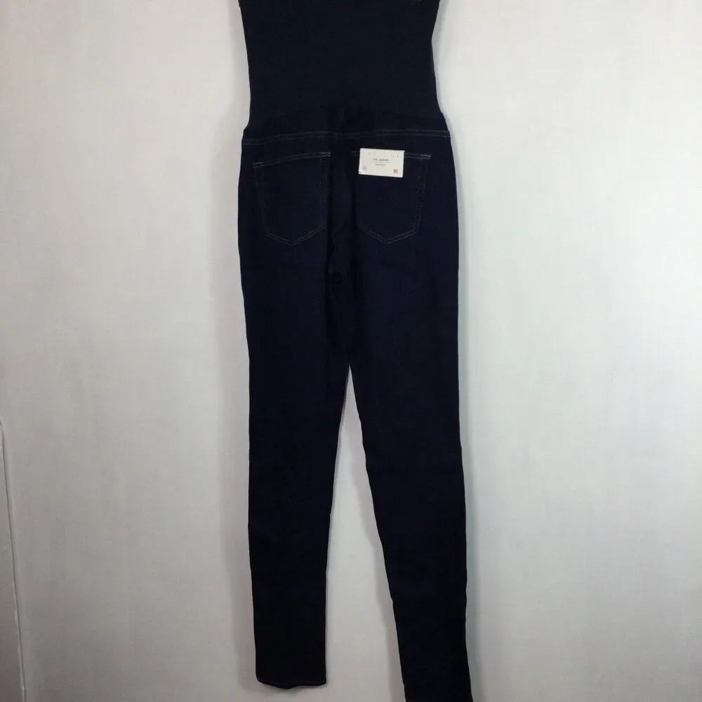 Adriano Goldschmied Womens Maternity Dark Wash Skinny Jeans Blue Sz 29R NWT